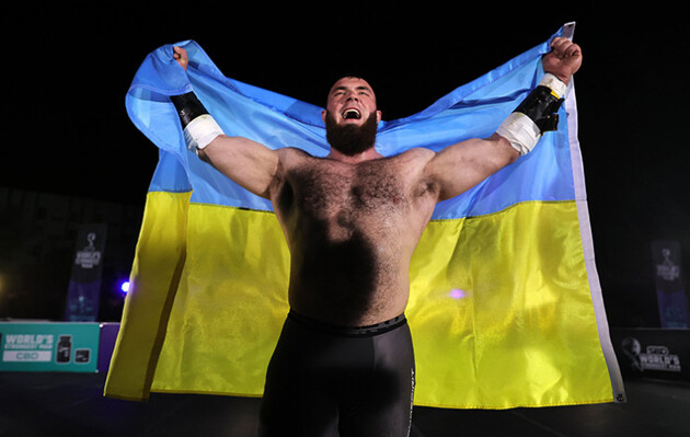 Der Ukrainer Novikov hat den Titel gewonnen des stärksten Mannes Europas